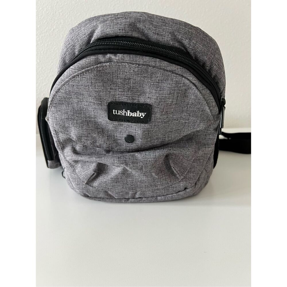 Tushbaby Baby Support Carry Position Comfort Hip Set Baby Carrier Gray One Size